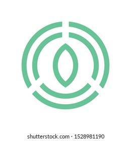 Organic icon, Eco symbol vector design. Great for mobile app, web design, print materials, etc.
