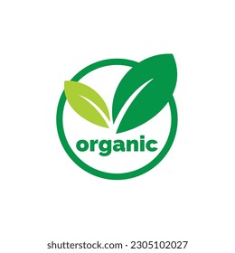 Organic icon isolated on white background