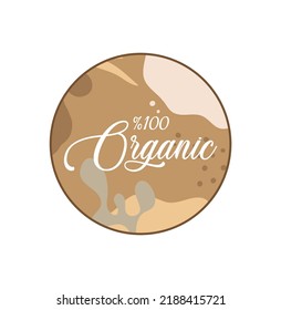 organic icon on white background