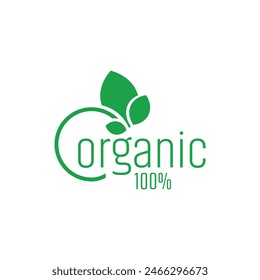 organic icon on white background