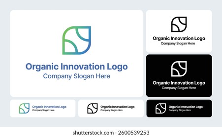 Organic Innovation Logo: Embracing Natural Growth and Creativity