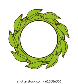organic label emblem template image