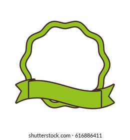 organic label emblem template image