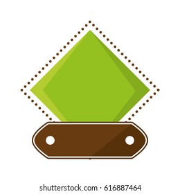 organic label emblem template image