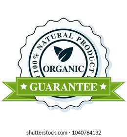 Organic label illustration