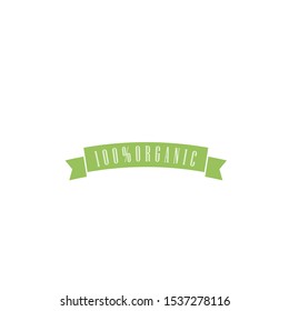Organic label. Vintage whimsical style. For vegan and organic lifestyle blogs and sites or other publications on line or printed.