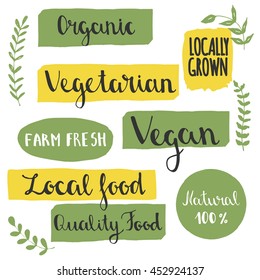 Organic labels