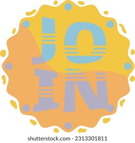 Organische Labels Circle Streifen einfache Sonderverkaufsart