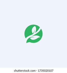 Organic leaf food icon, farm fresh and natural product icon for food market, ecommerce, organic products promotion, healthy life and premium quality food and drink.