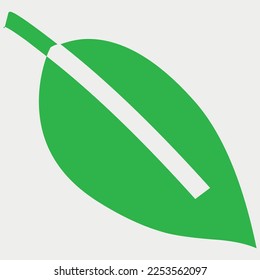 Organic Leaf icon vector illustration