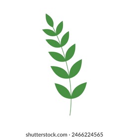 Organic leaves for template creation element.