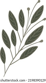organic leaves for template creation elements
