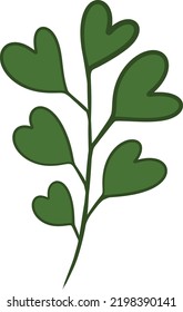 organic leaves for template creation elements