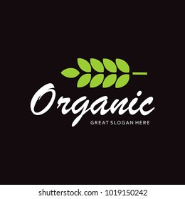 Organic Logo Design template.