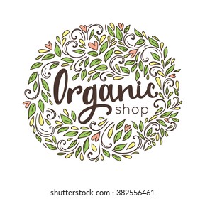 Hand Drawn Lettering Hello Spring Print Stock Vector (Royalty Free ...
