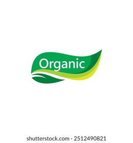 Organic Logo vector Art. Eco Leaf Vector