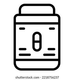 Organic meal icon outline vector. Medicine lifestyle. Natural eating