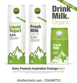 Organic Milk Package Inspiration