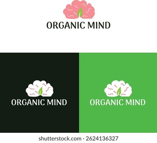 organic Mind Vector logo file