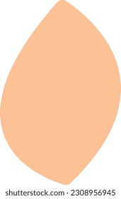 Organic Minimal Shape. Hand Draw Abstract Vector Elements Shape Objects.