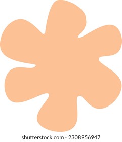 Forma Mínima Orgánica. Dibujar mano a mano Objetos de forma de elementos vectores abstractos.