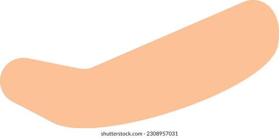 Forma Mínima Orgánica. Dibujar mano a mano Objetos de forma de elementos vectores abstractos.