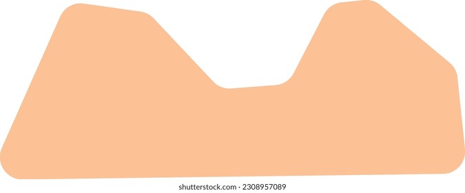 Forma Mínima Orgánica. Dibujar mano a mano Objetos de forma de elementos vectores abstractos.