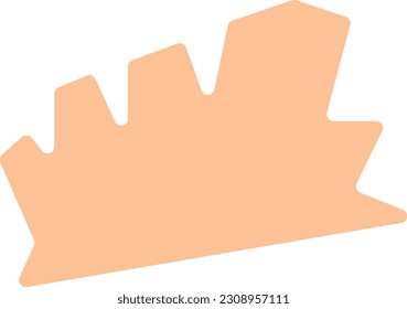Forma Mínima Orgánica. Dibujar mano a mano Objetos de forma de elementos vectores abstractos.