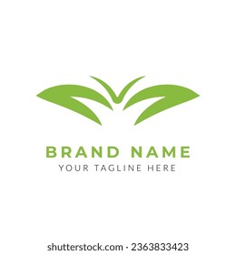 Organic. Minimalist design element vector Nature for logo, social media, etc. eps 10