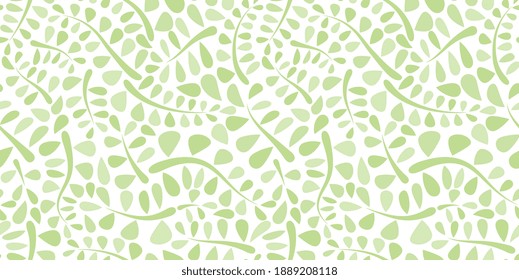 Organic motif, botanical motif background. Seamless pattern.Vector.