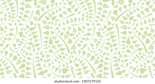 Organic motif, botanical motif background. Seamless pattern.Vector.