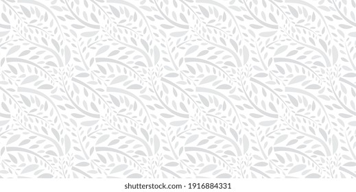 Organic motif, botanical motif background. Seamless pattern.Vector.