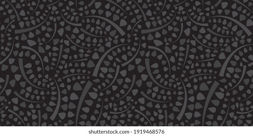 Organic motif, botanical motif background. Seamless pattern.Vector.