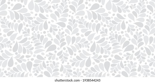 Organic motif, botanical motif background. Seamless pattern.Vector.
