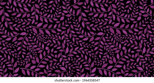 Organic motif, botanical motif background. Seamless pattern.Vector.