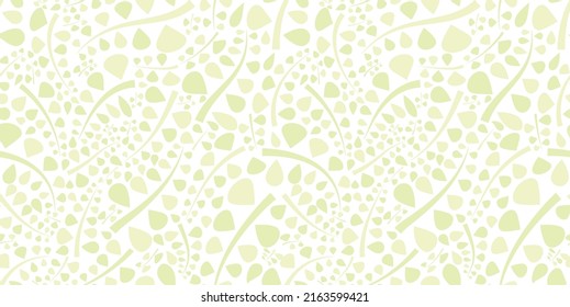 Organic motif, botanical motif background. Seamless pattern.Vector.
