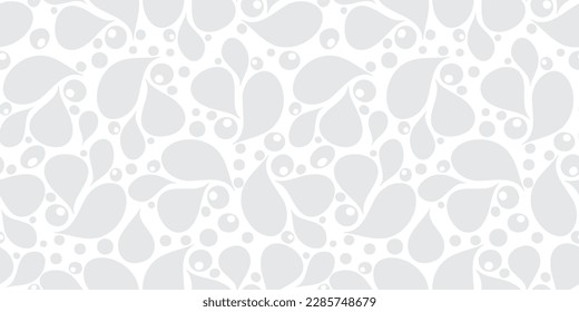 Organic motif, botanical motif background. Seamless pattern.Vector.