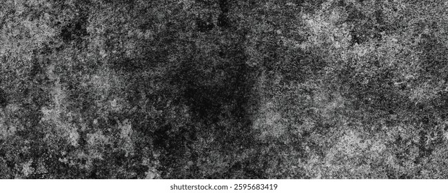 The Organic and Natural Aging of a Deeply Textured Cement Wall with Scratches and Stains
