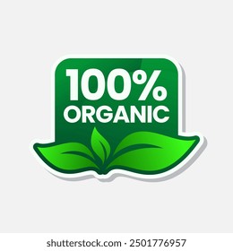 Organic natural bio labels icon, healthy foods badges, fresh eco vegetarian food