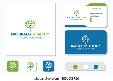 Organic natural bio labels set icon, healthy foods badges, fresh eco vegetarian food and Business Card