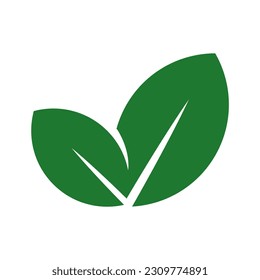 Organic or natural friendly product label in green.