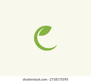 Diseño de Logo de Hoja Natural