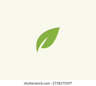 Organic Natural Leaf Logo Design