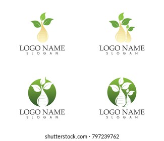 Organic nature logo design