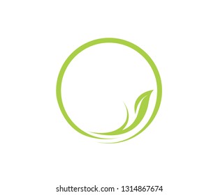 Organic Nature Symbol Simple Design