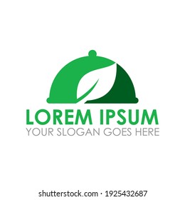 vector de naturaleza orgánica, logotipo del restaurante