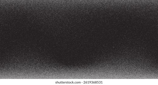 Organic pattern background with abstract halftone gradient. Vector noise grain dust pattern background