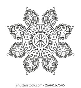 Organic Petal Rotation with Gentle Flow