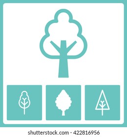 Organic picture. Vector design collection.