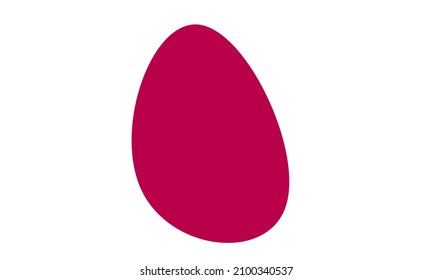 Organic Pink blobs shape. Abstract fluid shapes vector set, simple water forms.